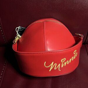 Disney Minnie Mouse Daisy Hat Crossbody Bag & Coin Purse NWT Loungefly Exclusive